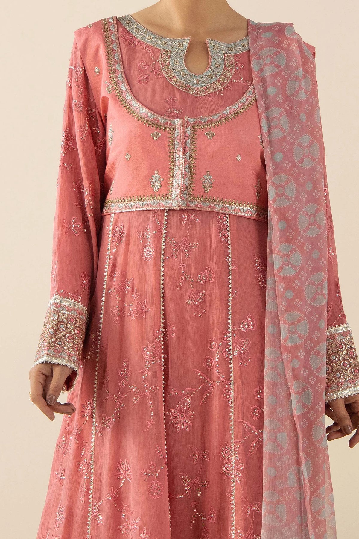 Party wear chiffon